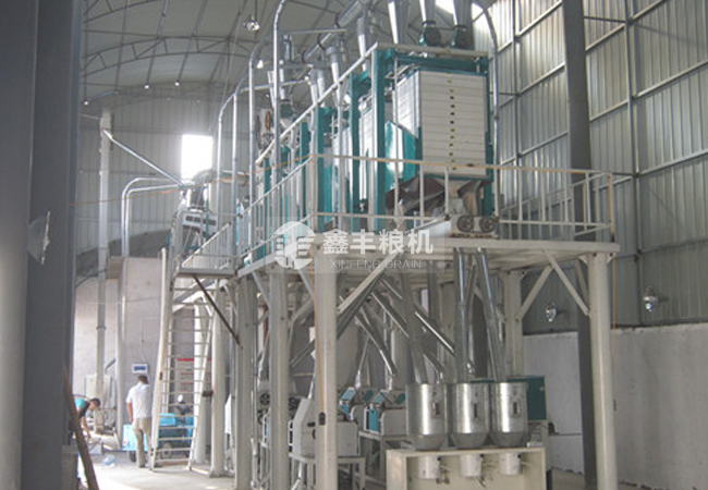 40噸級(jí)面粉機(jī)組